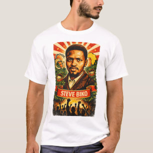 Steve Biko Pan-Afrikanisches Revolutionäres T-Shir T-Shirt