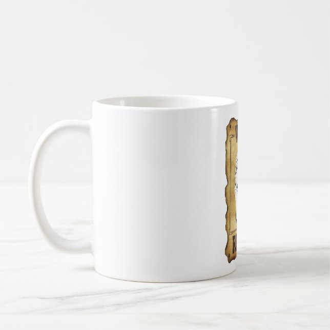 Steve MAC QUEEN WANTED Kaffeetasse (Links)