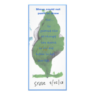 Steve Rack Card Werbekarte