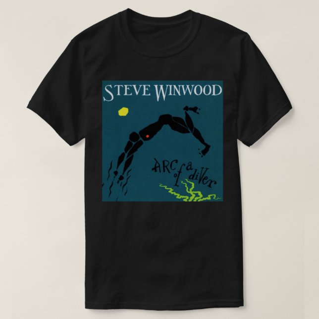 Steve Winwood - English professional musician and  T-Shirt (Design vorne)