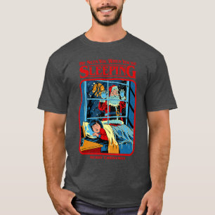 Steven Rhodes Santa Claus sieht dich Retro Dark Hu T-Shirt