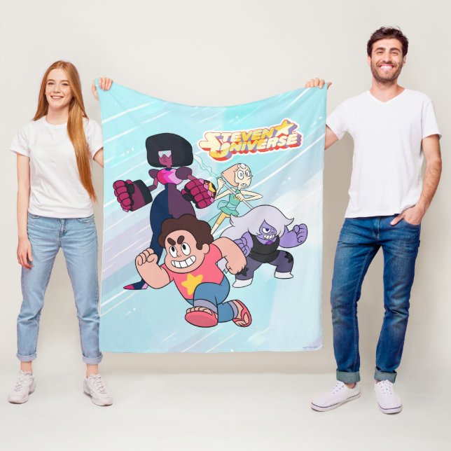 Steven Universe | Aktion Crystal Gem Group Fleecedecke (Beispiel)