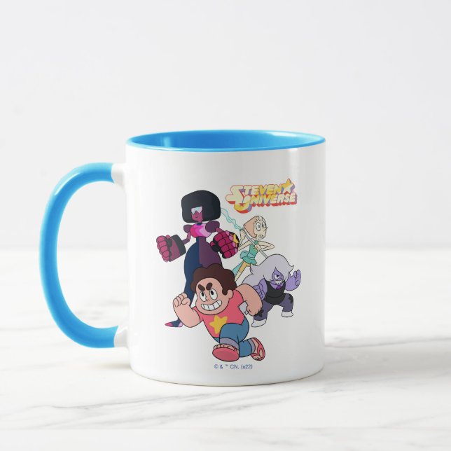 Steven Universe | Aktion Crystal Gem Group Tasse (Links)
