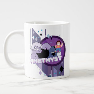 Steven Universe   Amethyst-Zeichen Grafik Jumbo-Tasse