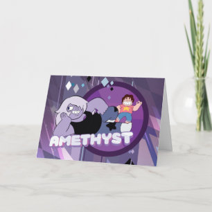 Steven Universe   Amethyst-Zeichen Grafik Karte
