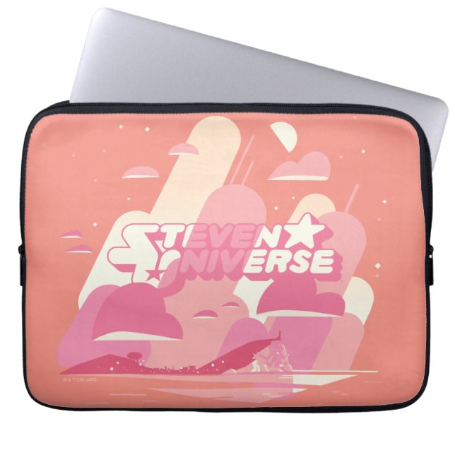 Steven Universe | Beach City Laptopschutzhülle (Vorderseite)