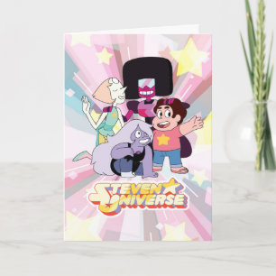 Steven Universe   Crystal Gem Group Huddle Karte
