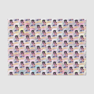 Steven Universe Crystal Gem Group Huddle Seidenpapier