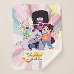 Steven Universe Crystal Gem Group Huddle Sherpadecke