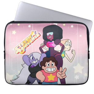 Steven Universe Crystal Gem Group Pose Laptopschutzhülle