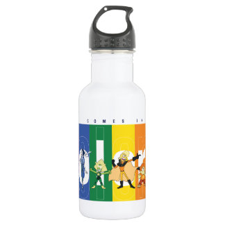 Steven Universe - Liebe kommt in allen Farben Edelstahlflasche
