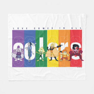 Steven Universe - Liebe kommt in allen Farben Fleecedecke