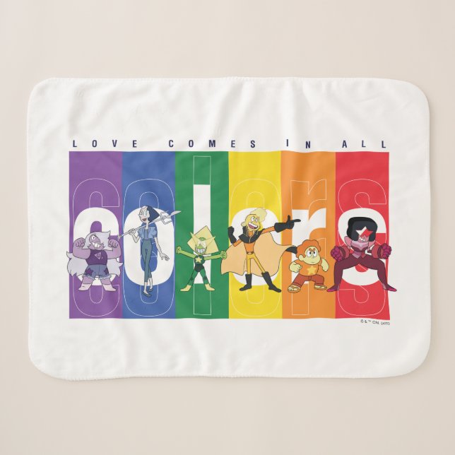 Steven Universe - Liebe kommt in allen Farben Sherpadecke (Vorderseite (Horizontal))