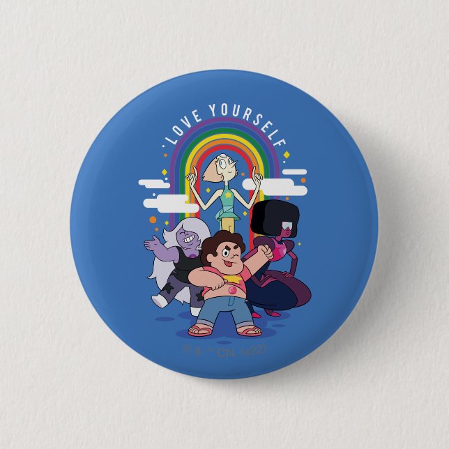 Steven Universe - Liebe Sie selbst Button (Vorderseite)