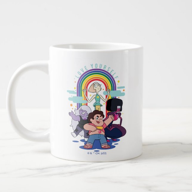 Steven Universe - Liebe Sie selbst Jumbo-Tasse (Links)