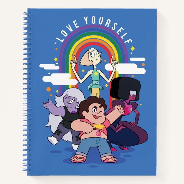 Steven Universe - Liebe Sie selbst Notizbuch (Vorderseite)