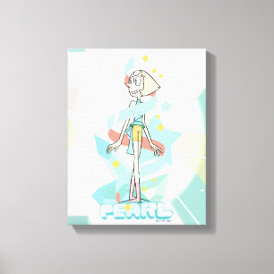 Steven Universe   Pearl Character Graphic Leinwanddruck