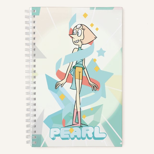 Steven Universe | Pearl Character Graphic Notizbuch (Vorderseite)