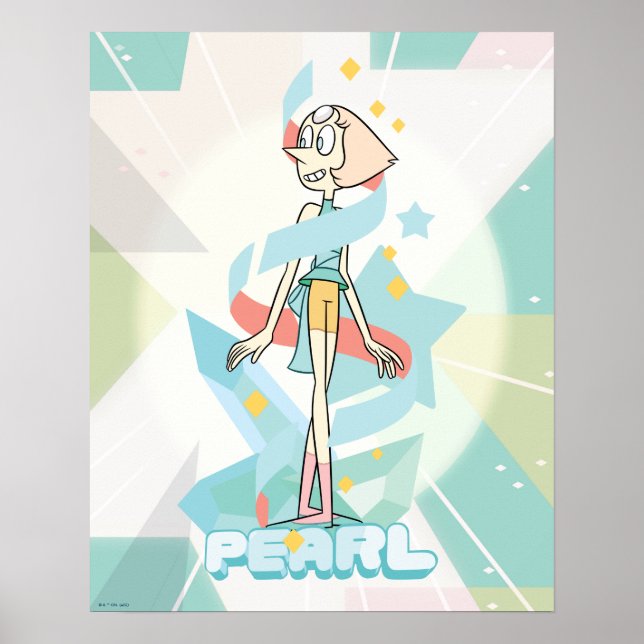 Steven Universe | Pearl Character Graphic Poster (Vorne)