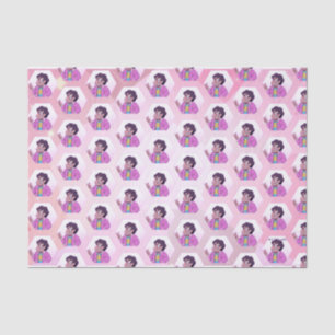 Steven Universe Pink Diamond Portrait Seidenpapier