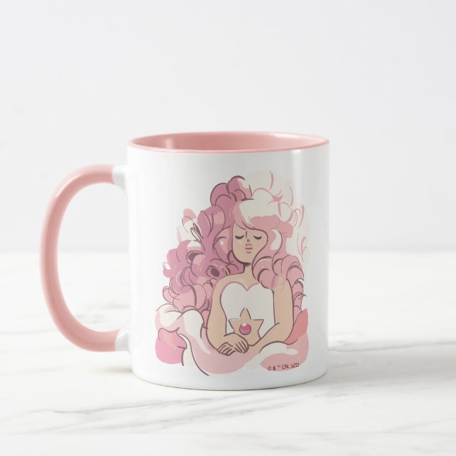 Steven Universe | Rose Quartz Illustration Tasse (Links)