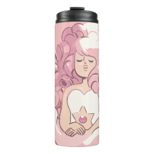 Steven Universe   Rose Quartz Illustration Thermosbecher