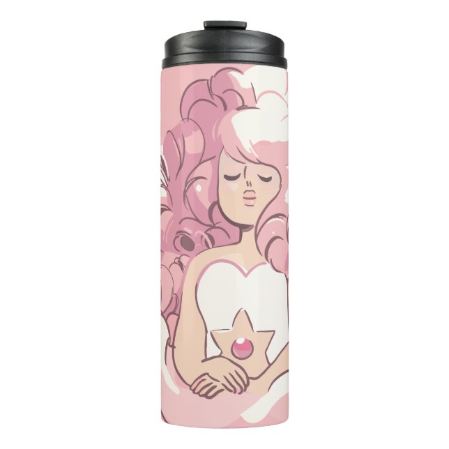 Steven Universe | Rose Quartz Illustration Thermosbecher (Vorderseite)