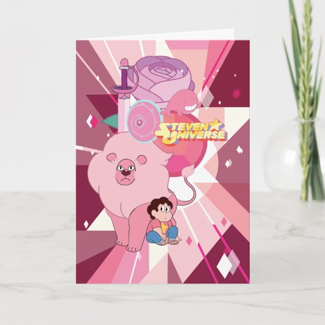 Steven Universe | Rose Quartz Vermächtnis Karte (Vorderseite)