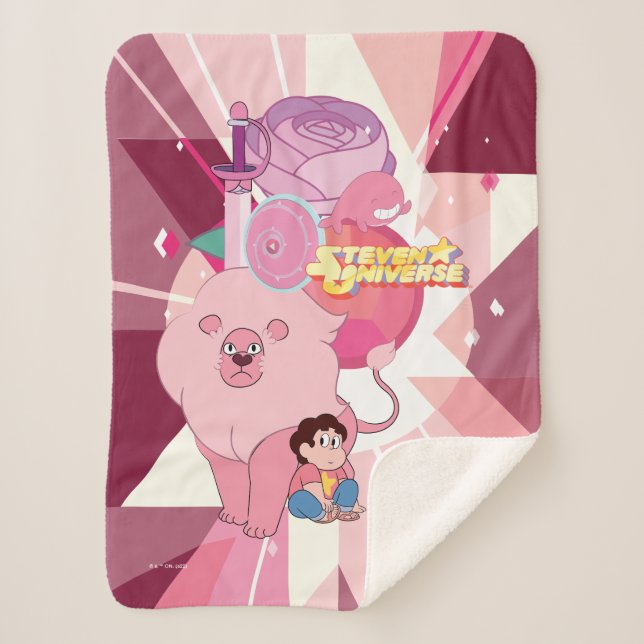 Steven Universe | Rose Quartz Vermächtnis Sherpadecke (Vorderseite)