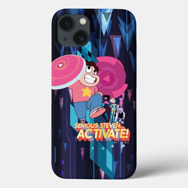 Steven Universe | Serious Steven.. Aktivieren! Case-Mate iPhone Hülle (Rückseite)