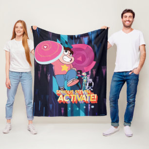 Steven Universe Serious Steven.. Aktivieren! Fleecedecke