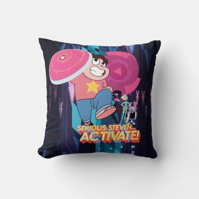Steven Universe | Serious Steven.. Aktivieren! Kissen (Vorderseite)