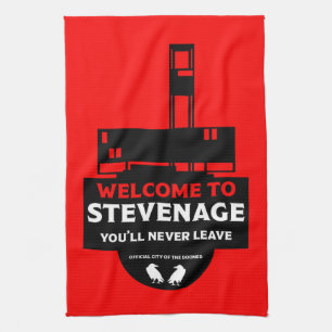 Stevenage Hertfordshire Geschirrtuch