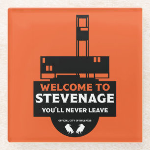 Stevenage Hertfordshire Glasuntersetzer