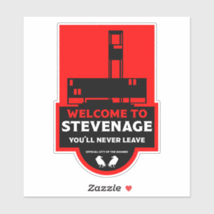 Stevenage Vereinigtes Königreich Hertfordshire Aufkleber