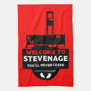 Stevenage Vereinigtes Königreich Hertfordshire Geschirrtuch