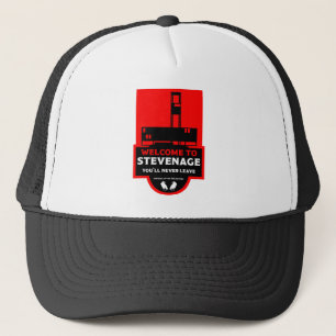 Stevenage Vereinigtes Königreich Hertfordshire Truckerkappe