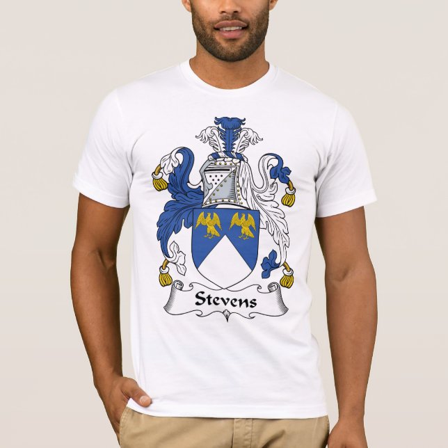 Stevens-Familienwappen T-Shirt (Vorderseite)