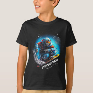 Stevens P Vereinigte Staaten Ski Skifahren Skifahr T-Shirt