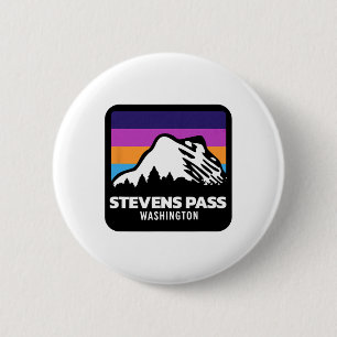 Stevens P Washington Mountain Skifahren Snowboarde Button