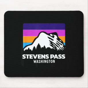 Stevens Pass Washington Bergskifahren Mousepad