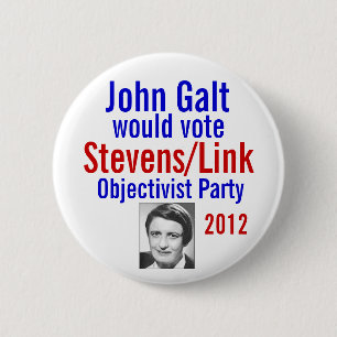 Stevens/Verbindung Objectivist Pary 2012 Button
