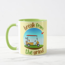 Steves Golf Cart BFTG Coffee Tasse