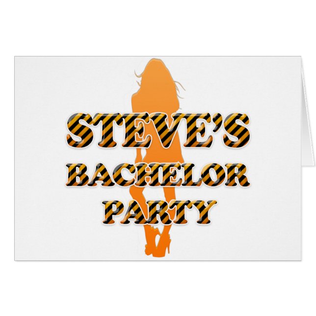Steves Junggeselle-Party (Vorderseite (Horizontal))