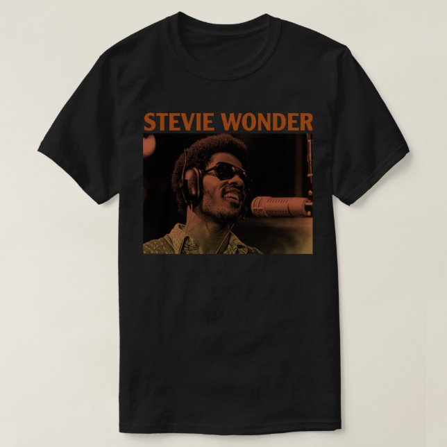 Stevie Wonder Essential T - Shirt Copy Copy Copy (Design vorne)