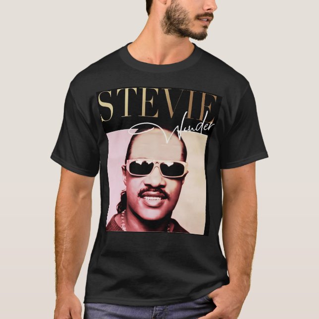 Stevie Wonder T-Shirt (Vorderseite)
