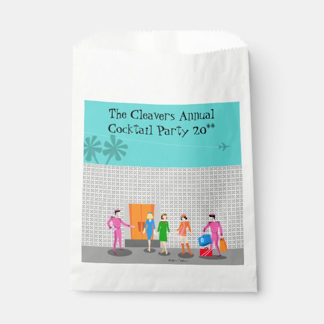 Stewardess Gastgeschenk Bags von Atompalm Springs Geschenktütchen (Vorderseite)