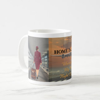 Stewardessen- und Kabinenpersonal-Kaffeetasse Kaffeetasse