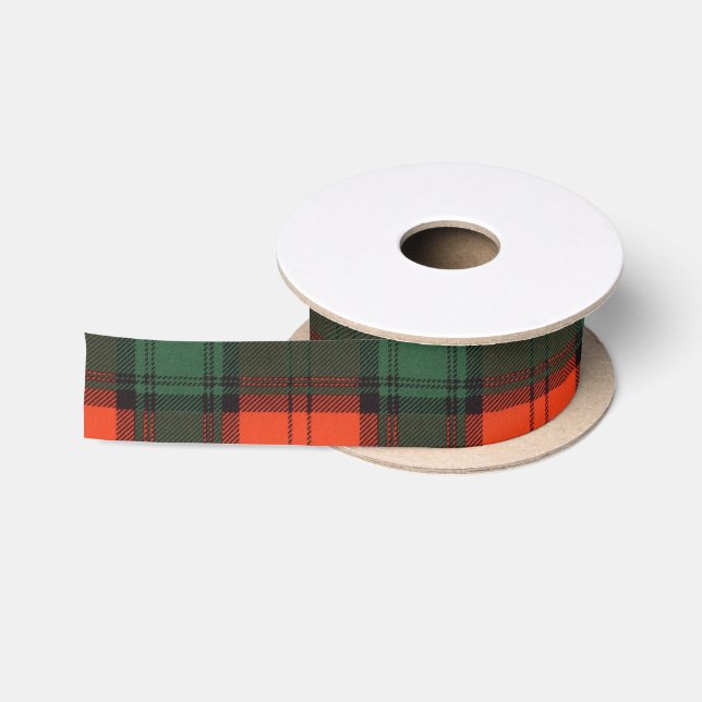 Stewart Atholl Clan karierten schottischen Tartan Satinband (Spule)