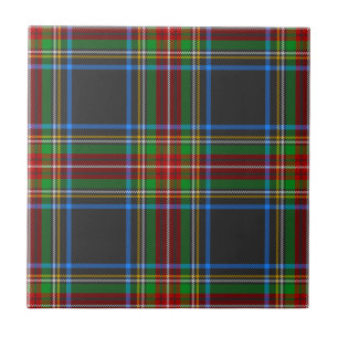 Stewart Black Clan Jagd Tartan Kariert Fliese